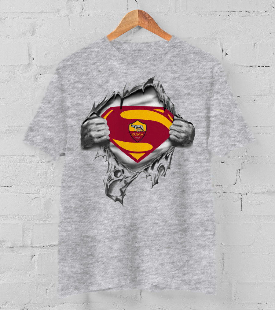 As Roma 1927 Superman Shield T-Shirt