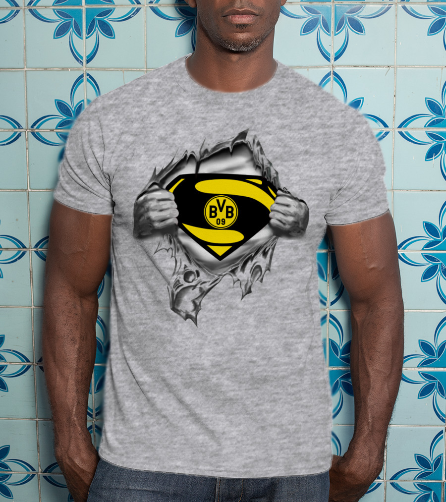Bvb 09 Dortmund Super Logo Burst T-Shirt