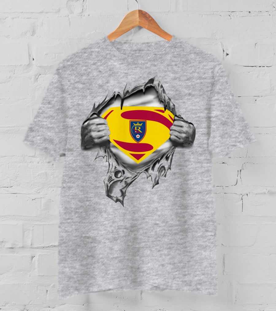 Real Salt Lake Superhero Crest T-Shirt