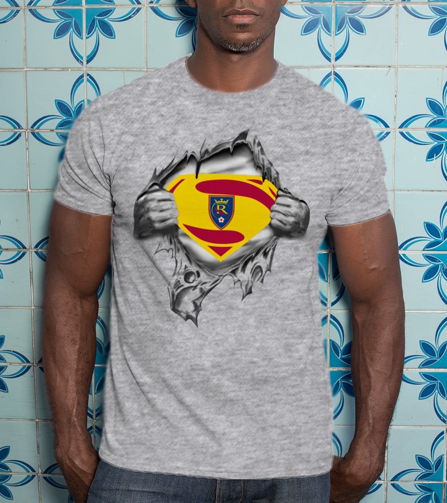 Real Salt Lake Superhero Crest T-Shirt