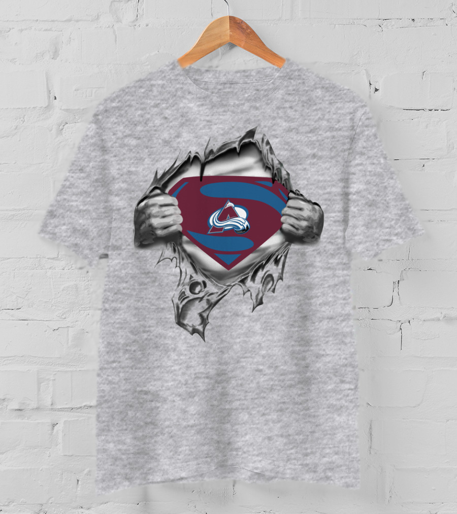 Colorado Avalanche Hidden Emblem Revealed By Peeling Back Layers T-Shirt