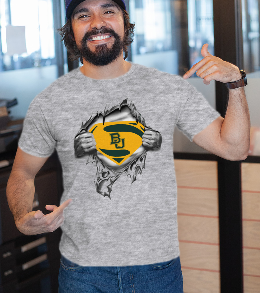 Bu Baylor Bears Super Logo Unveiled T-Shirt