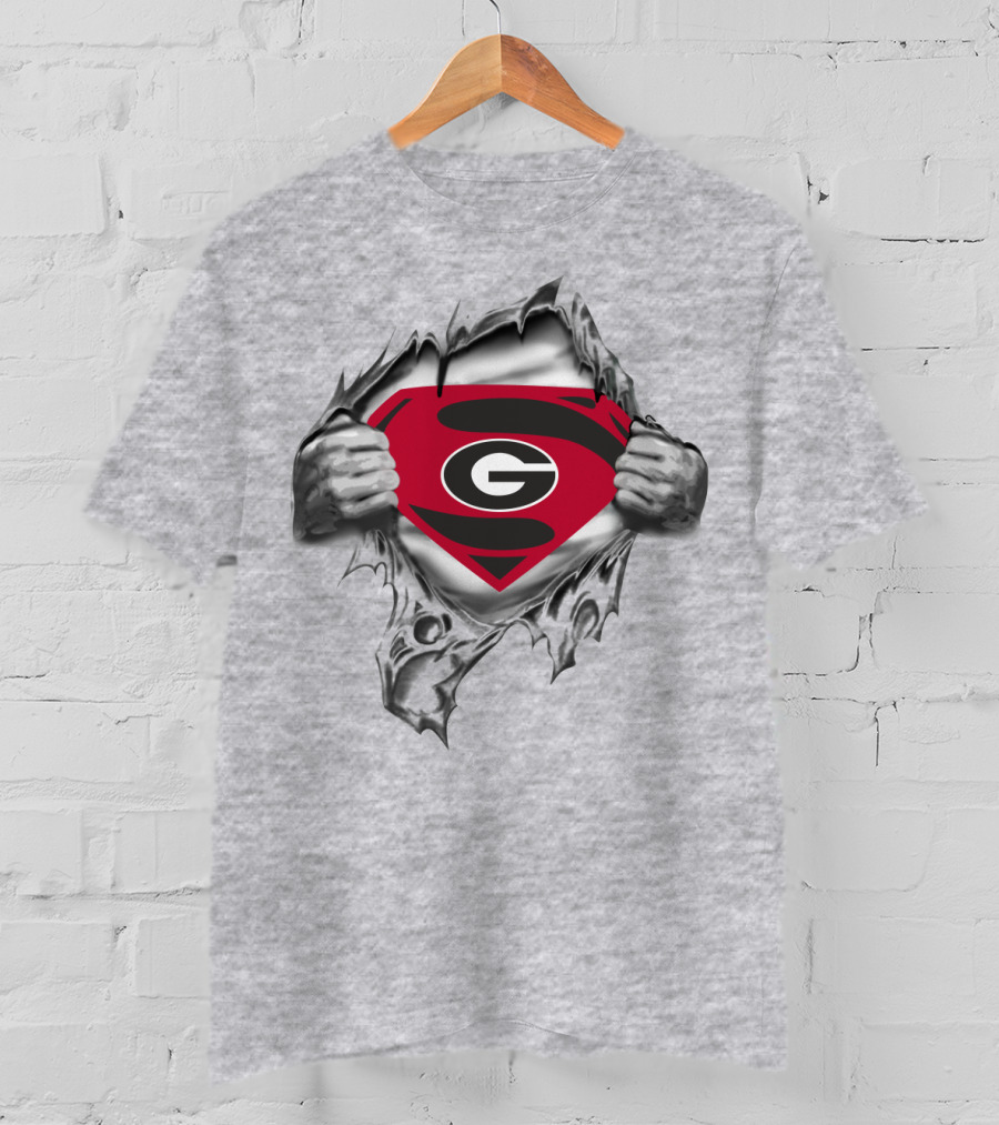 Super Georgia Bulldogs Shield T-Shirt