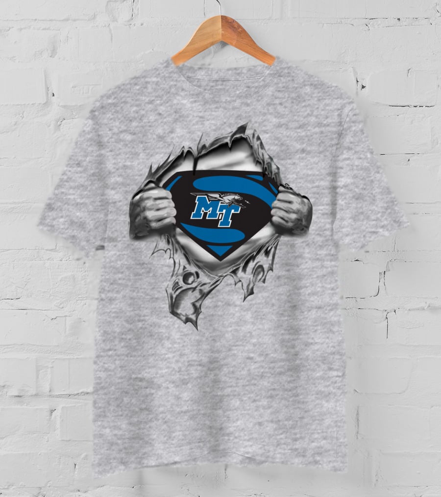 Mt Blue Raiders Superman Logo T-Shirt