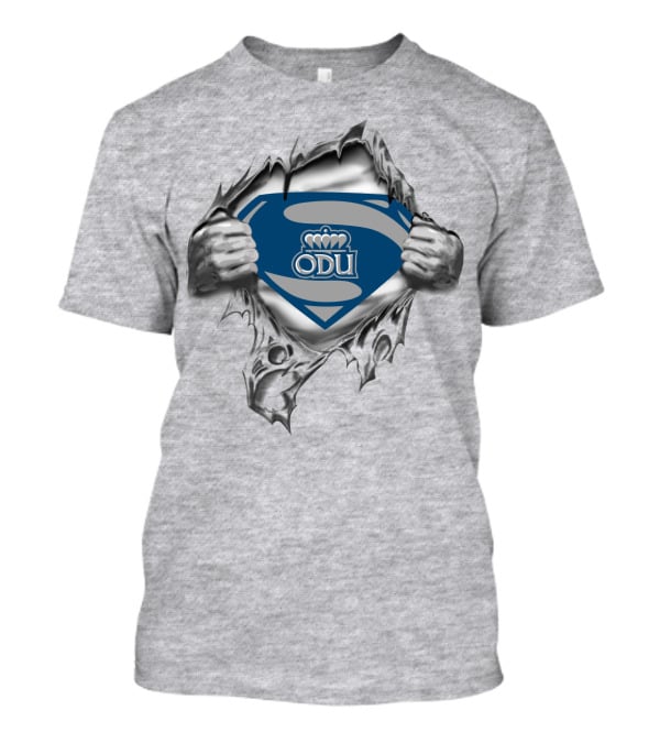 Odu Monarchs Superman Logo Emblem With Crown T-Shirt