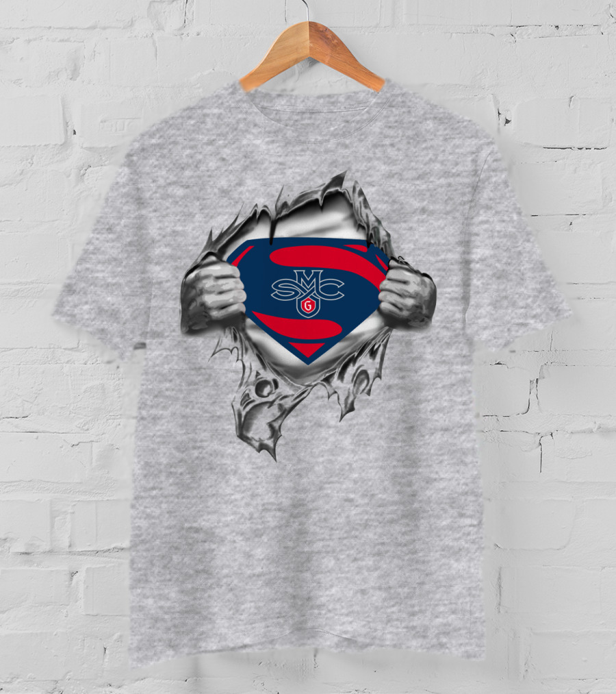 Saint Mary Gaels Smc Superman T-Shirt
