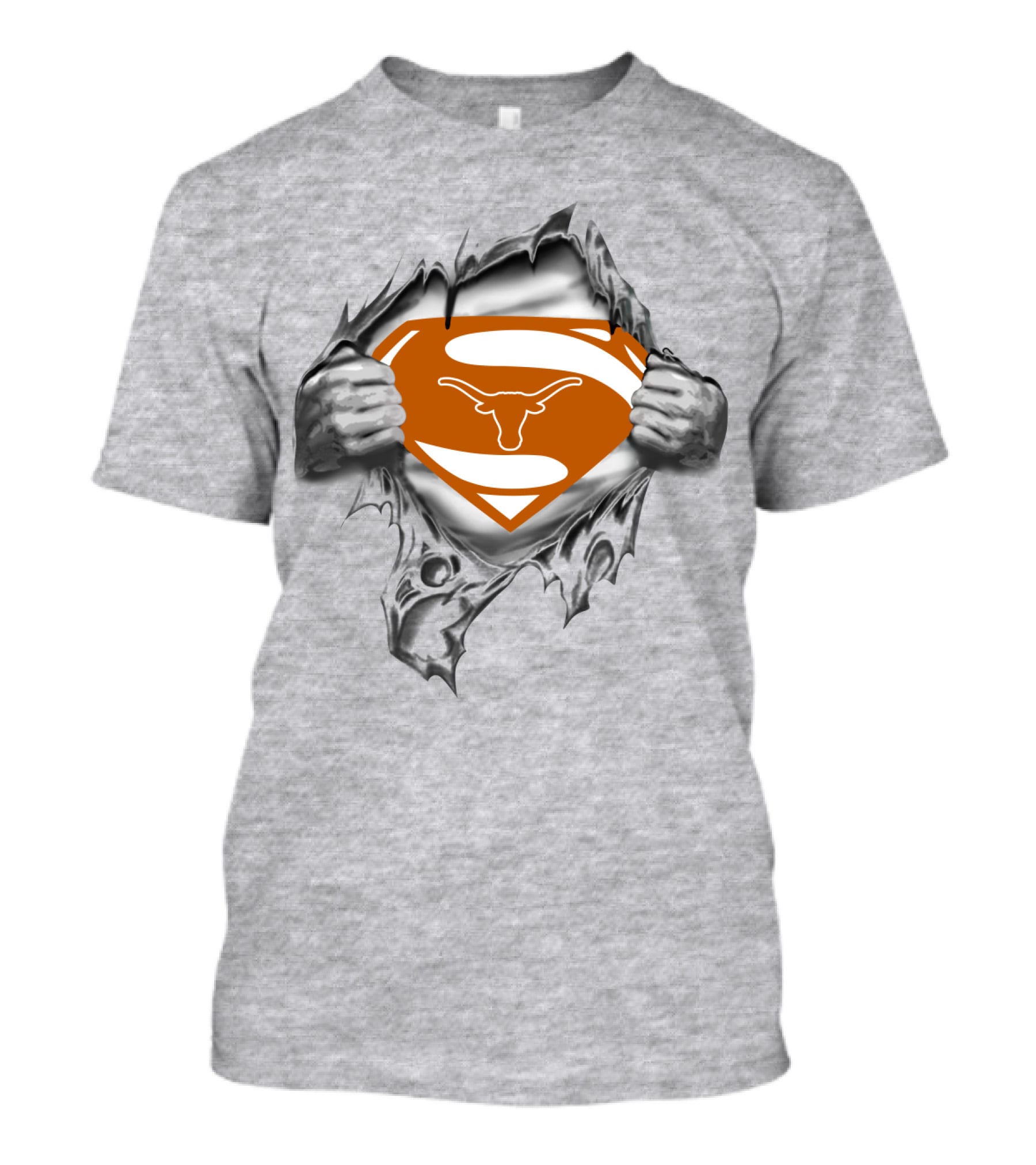 Superman Texas Longhorns T-Shirt