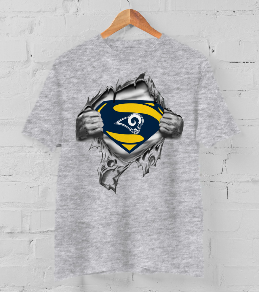 Super Los Angeles Rams Fan Symbol T-Shirt