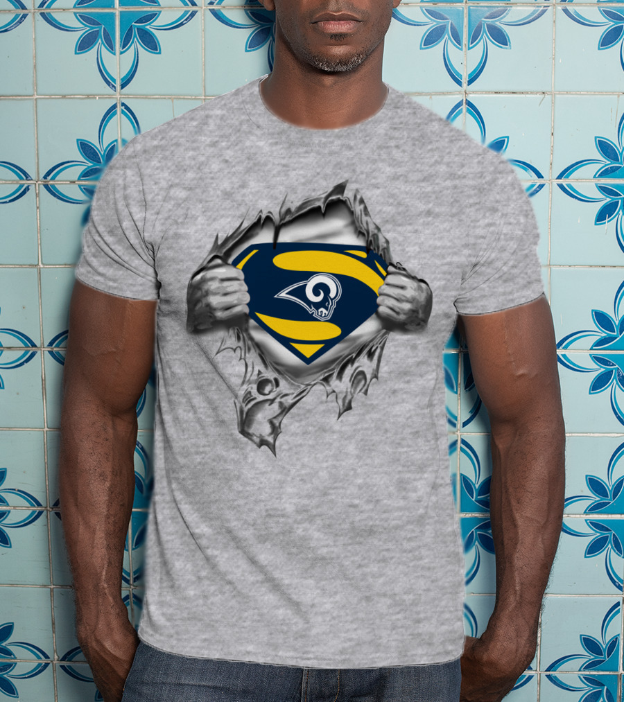Super Los Angeles Rams Fan Symbol T-Shirt