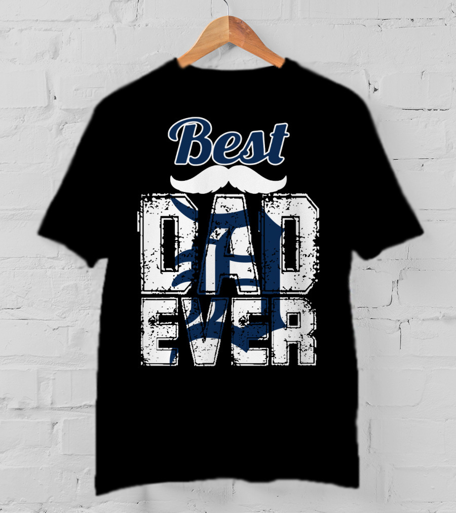 Best Dad Ever Tigers T-Shirt