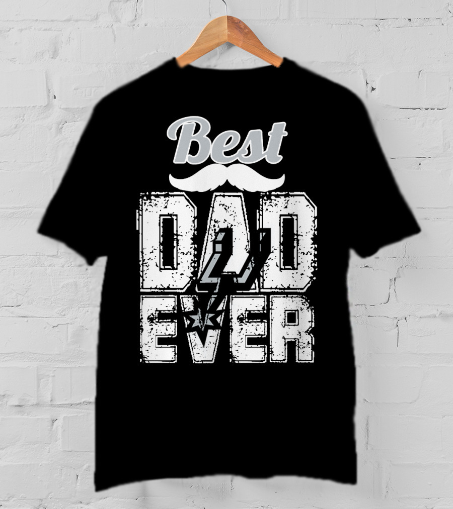 Best Dad Ever Spurs T-Shirt