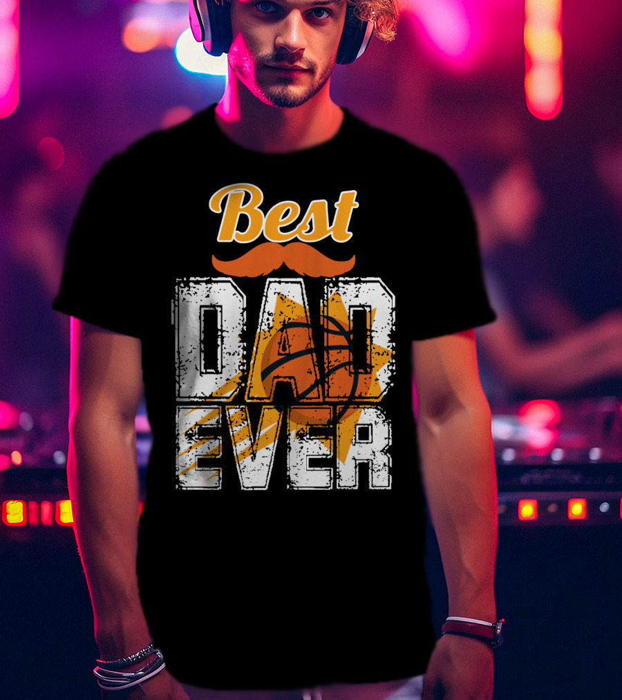 Best Dad Ever Phoenix Suns Basketball T-Shirt