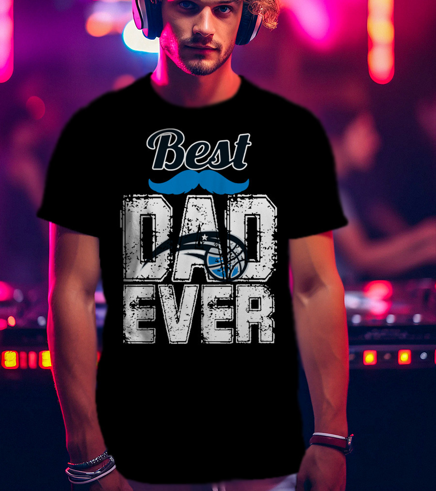 Best Dad Ever Orlando Magic Basketball T-Shirt