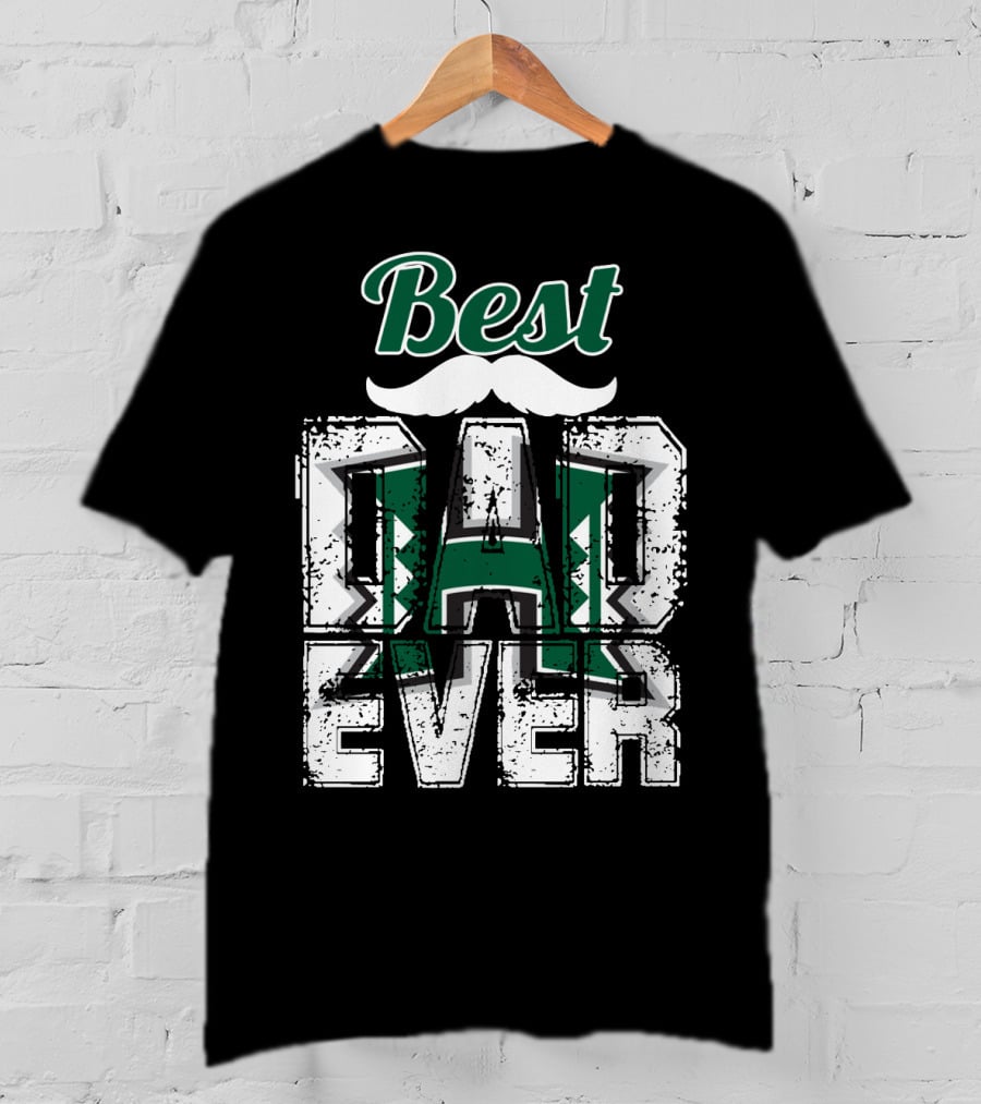 Best Dad Ever Hawaii Rainbow Warriors T-Shirt