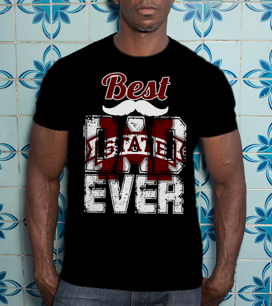 Best Mississippi State Bulldogs Dad Ever T-Shirt