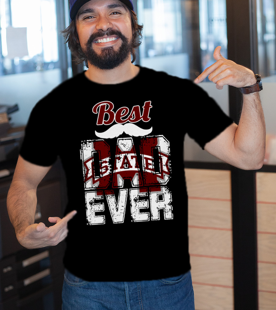 Best Mississippi State Bulldogs Dad Ever T-Shirt