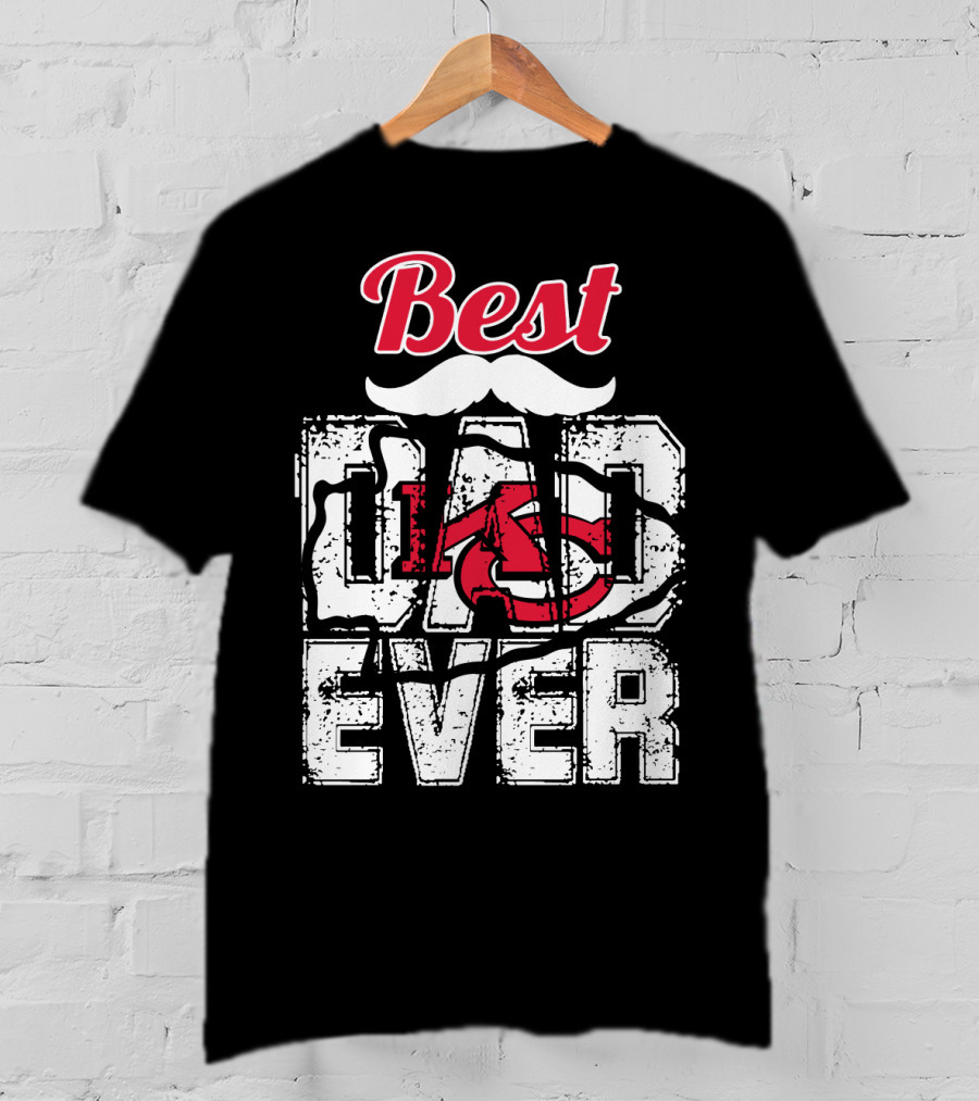 Best Dad Ever Chiefs T-Shirt