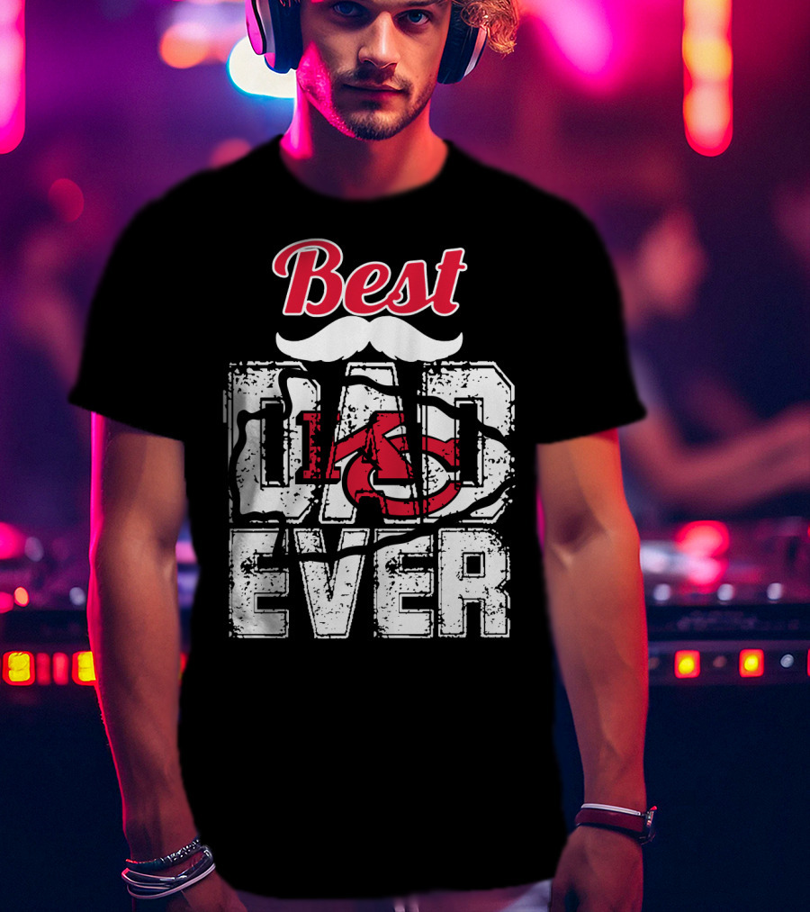 Best Dad Ever Chiefs T-Shirt