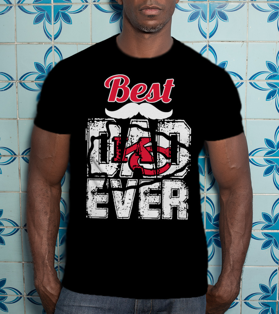 Best Dad Ever Chiefs T-Shirt