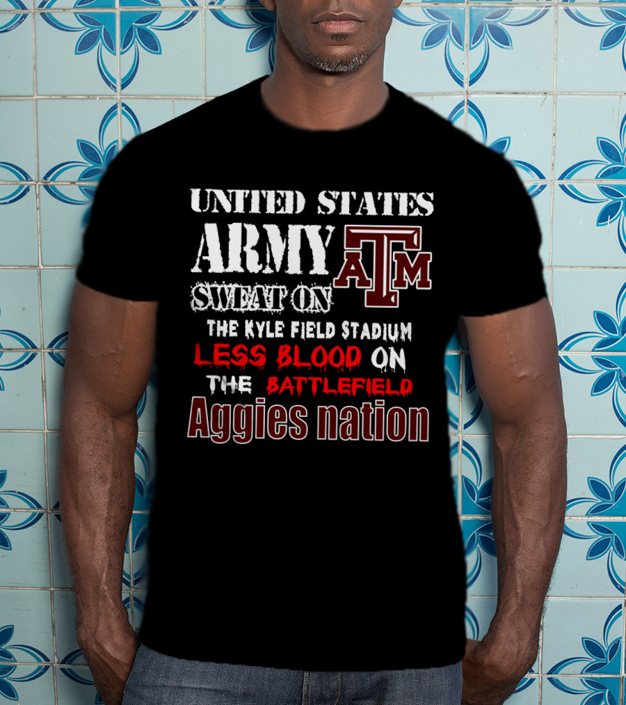 United States Army Texas Am The Kyle Field Stadium Aggies Nation T-Shirt