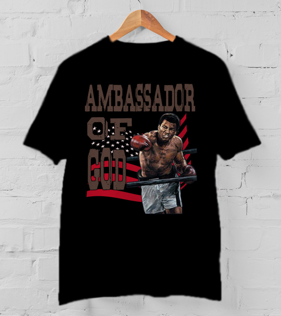 Ambassador Of God Muhammad Ali Boxing Legend T-Shirt