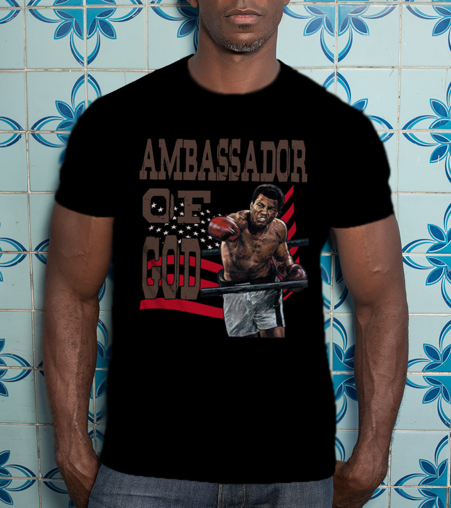 Ambassador Of God Muhammad Ali Boxing Legend T-Shirt