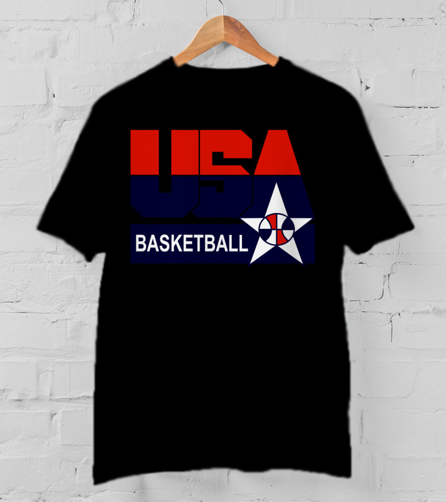 Usa Basketball Star Icon T-Shirt