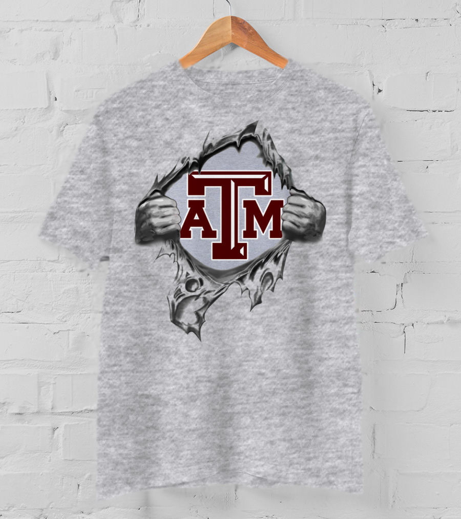 Texas A&M Aggies Atm Tearaway T-Shirt