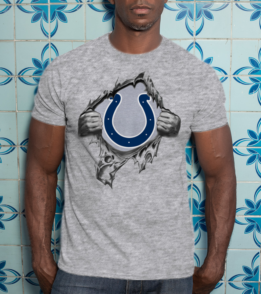 Indianapolis Colts Horseshoe Tearaway T-Shirt