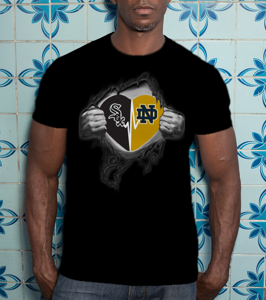 White Sox Nd Heart Tear T-Shirt