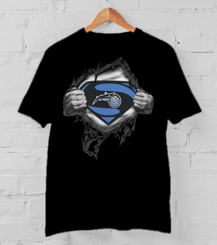 Orlando Magic Superman Logo 70 Edition T-Shirt