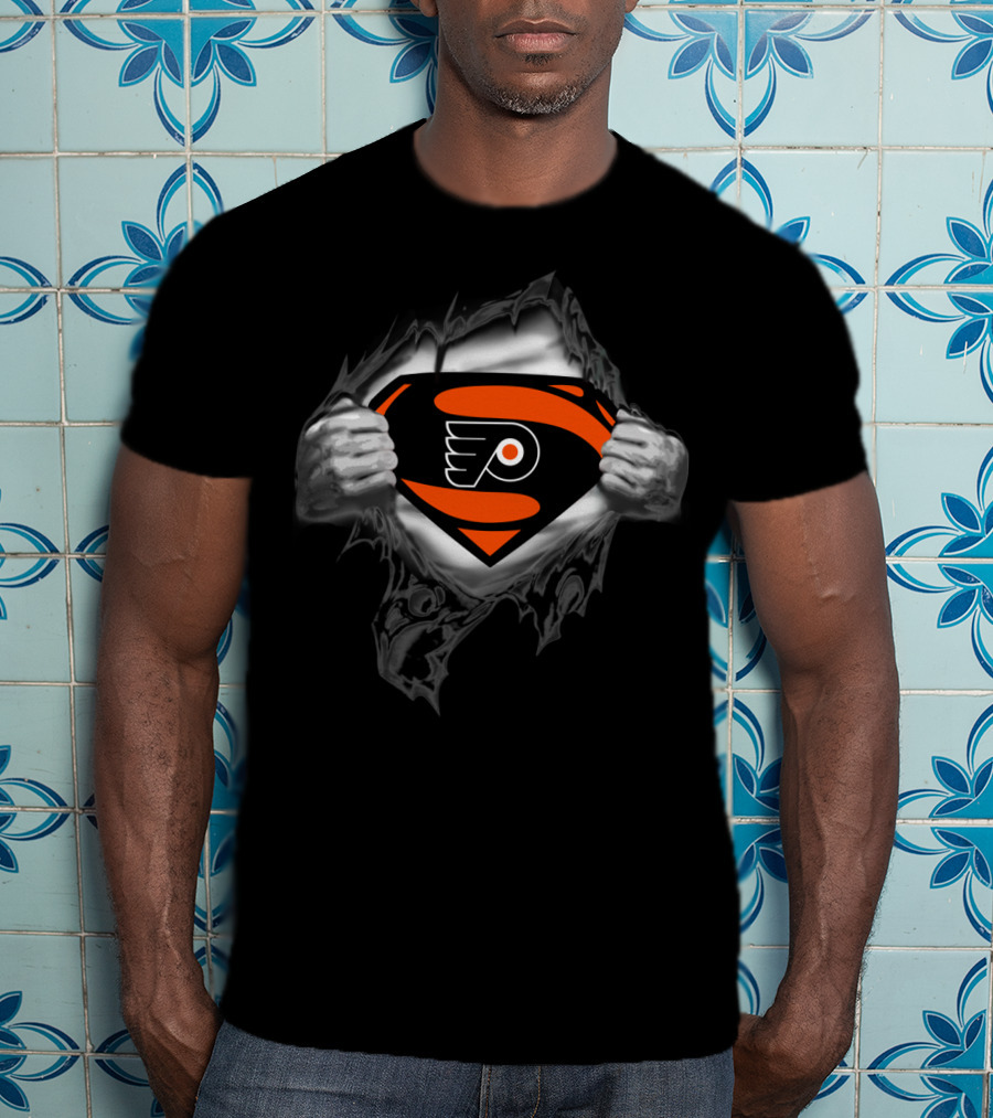 Philadelphia Flyers Superhero Mashup T-Shirt