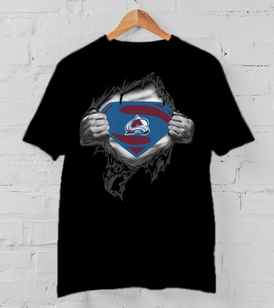 Colorado Avalanche Superhero T-Shirt