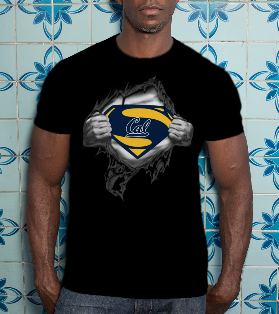 Cal California Golden Bears Superman T-Shirt