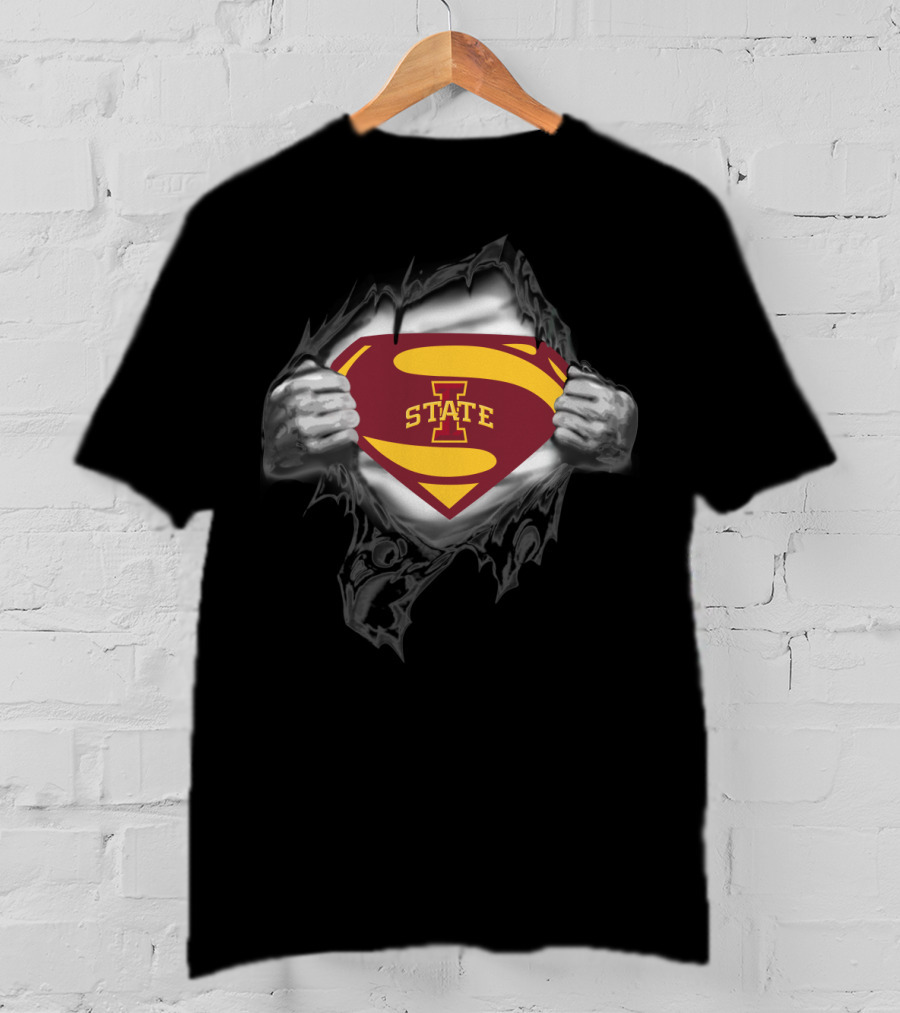 Iowa State Cyclones Superhero Logo Apparel 233 T-Shirt