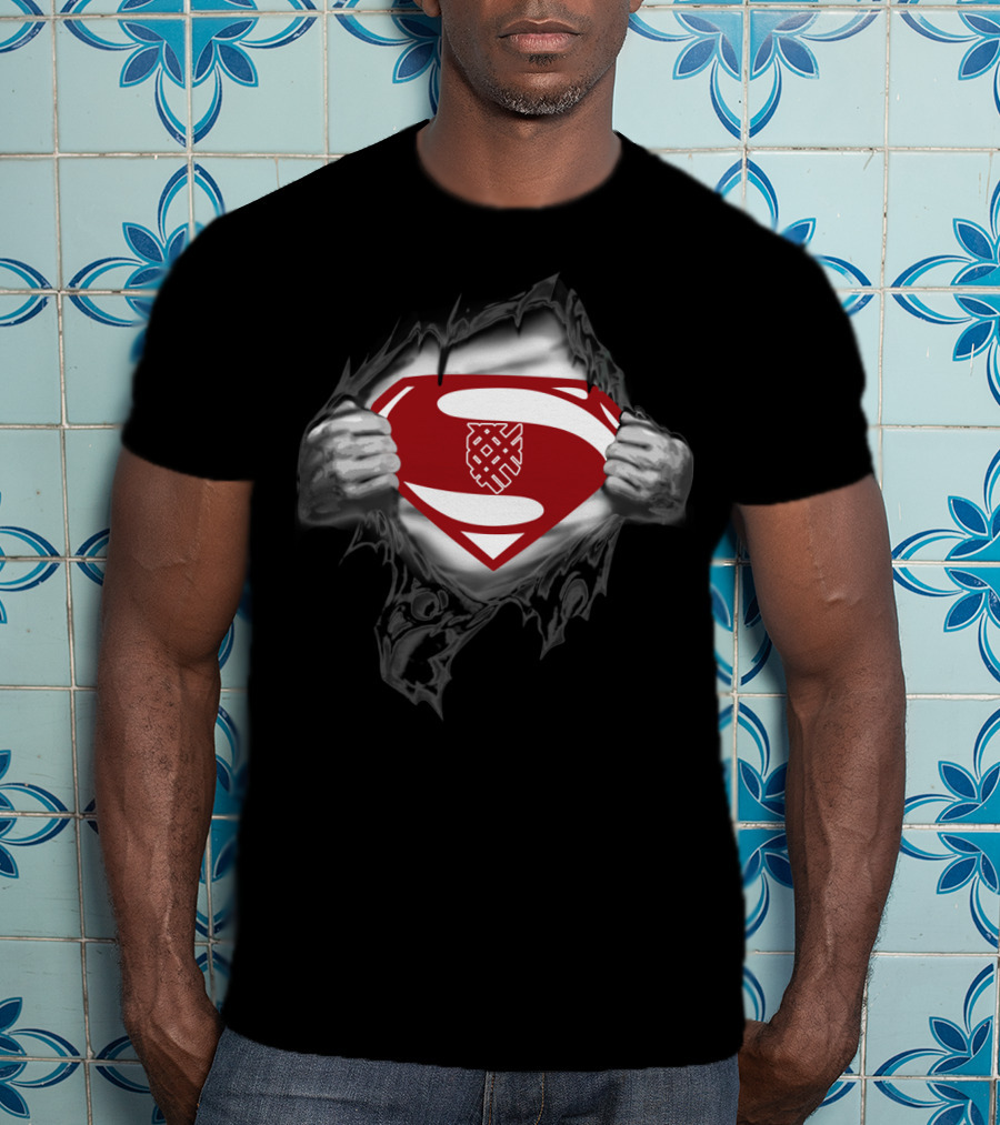 Macalester Shield Emblem Superhero Symbol T-Shirt