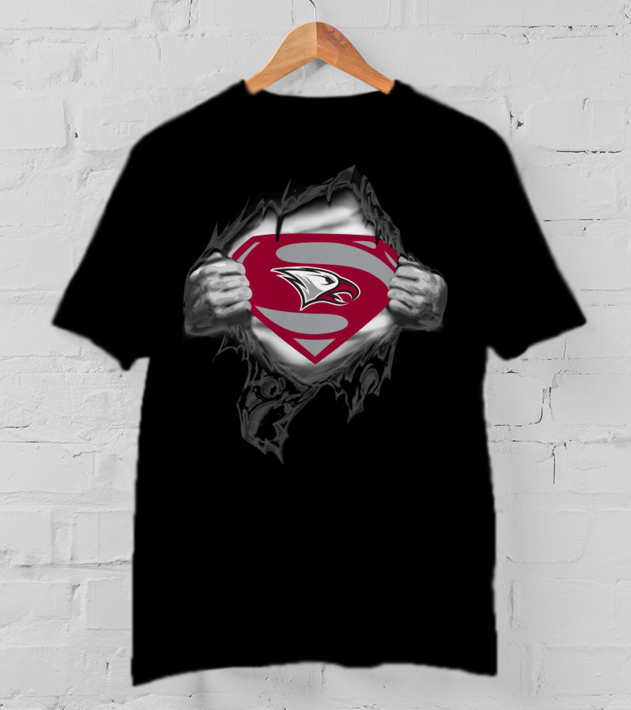 North Carolina Central Eagles Superman Logo Burst T-Shirt