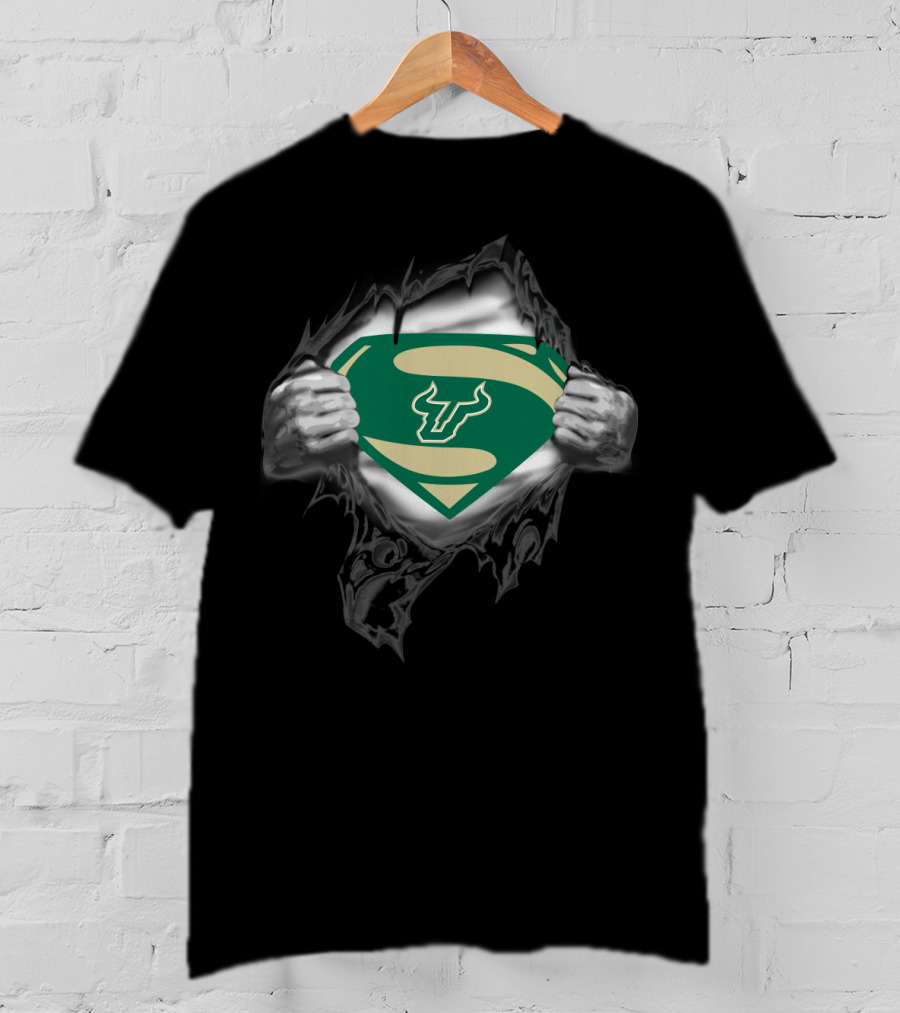 South Florida Bulls Superman T-Shirt