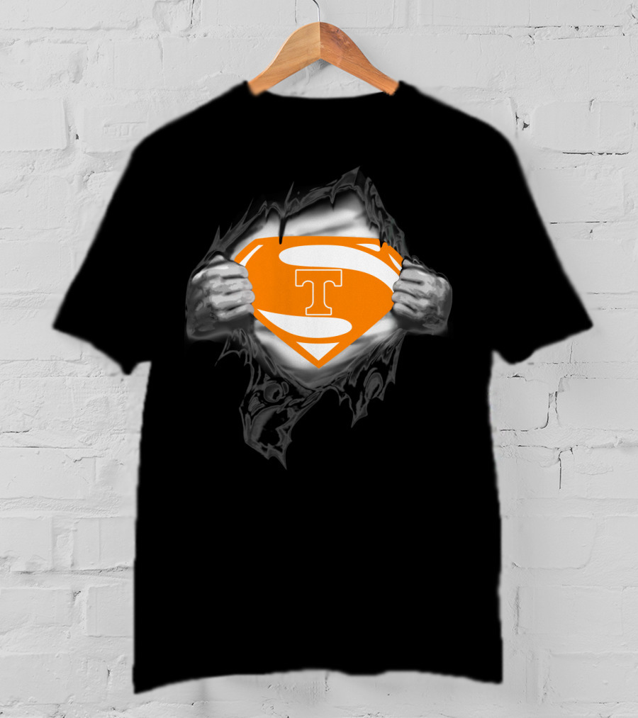 Tennessee Volunteers Superman Shield T-Shirt