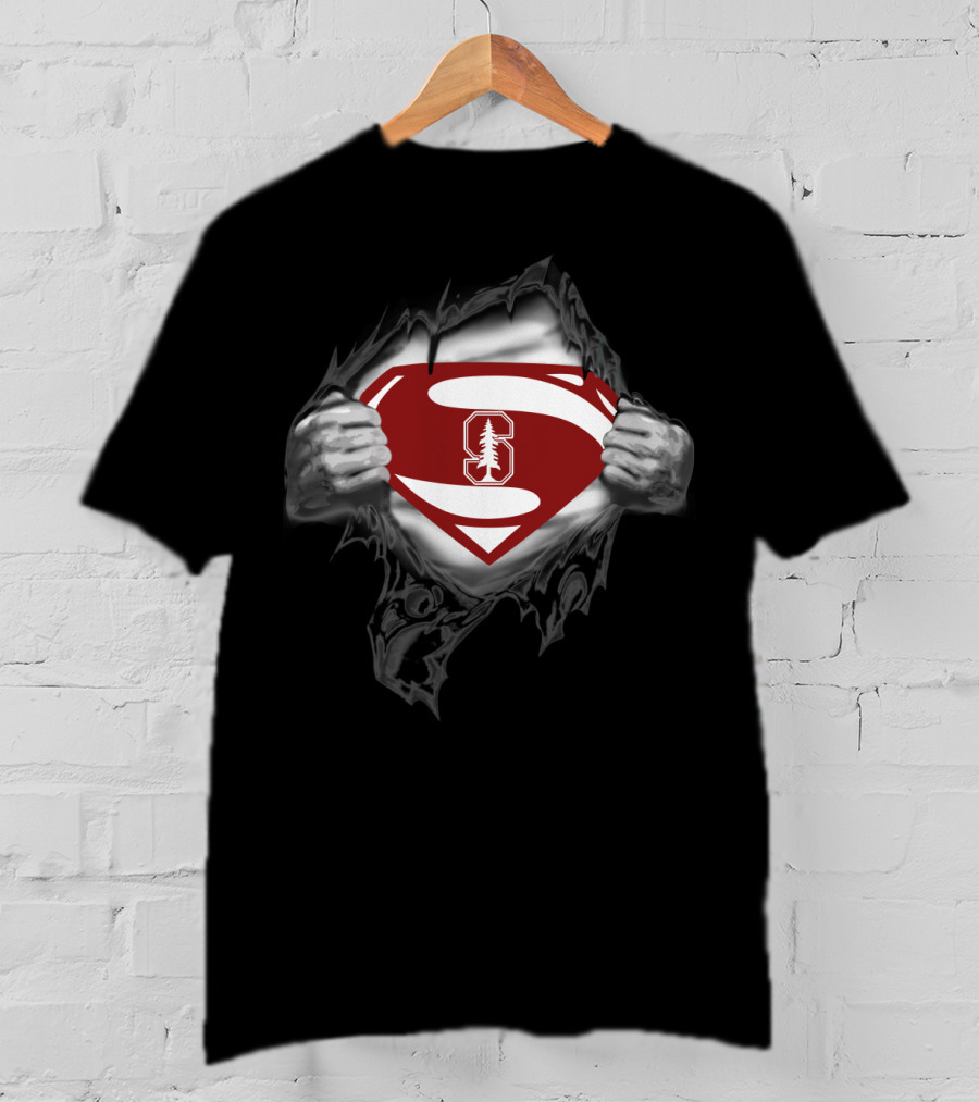 Stanford Cardinal Superman T-Shirt