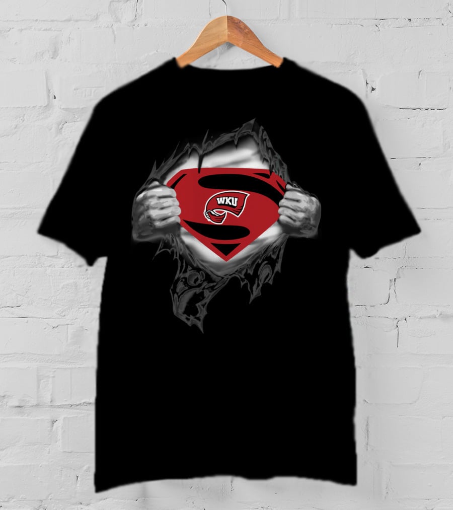 Wku 376 Western Kentucky Hilltoppers Superhero T-Shirt