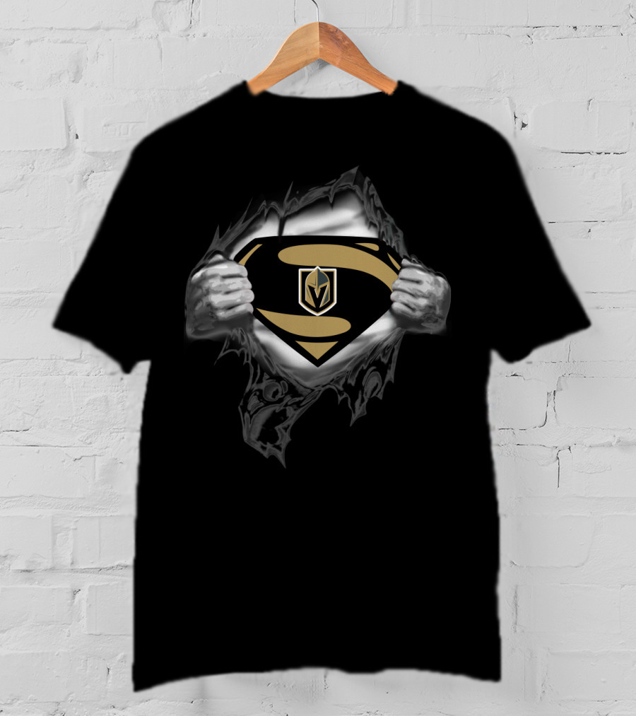 Vegas Golden Knights Super Hero Mashup T-Shirt