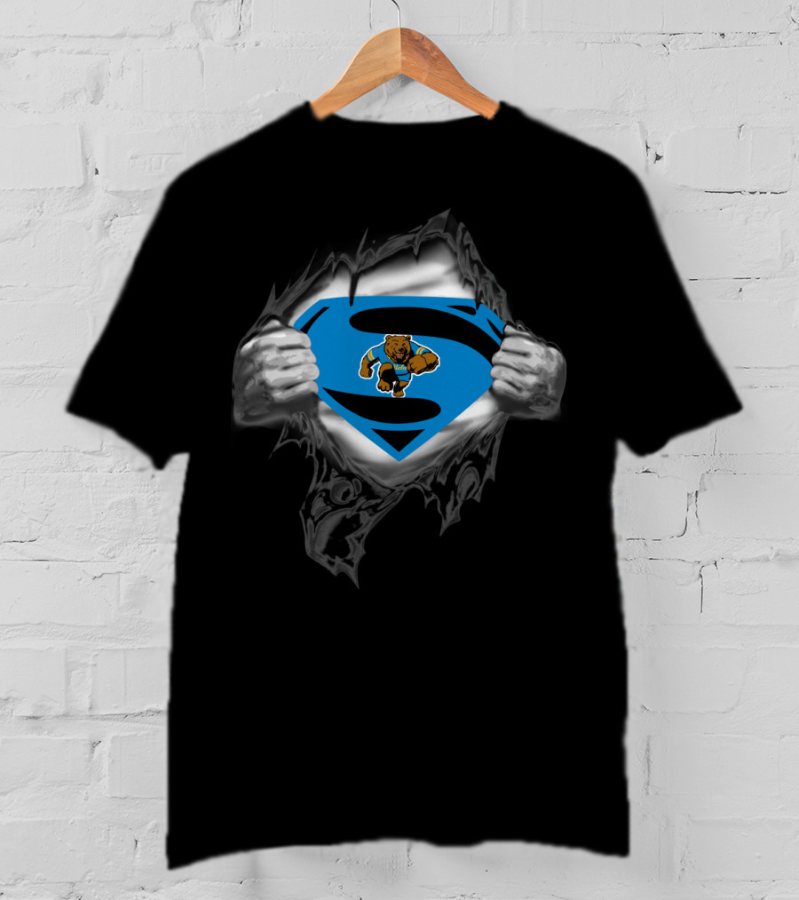 Superman Ucla Bruins Bear Logo Mashup 400 T-Shirt