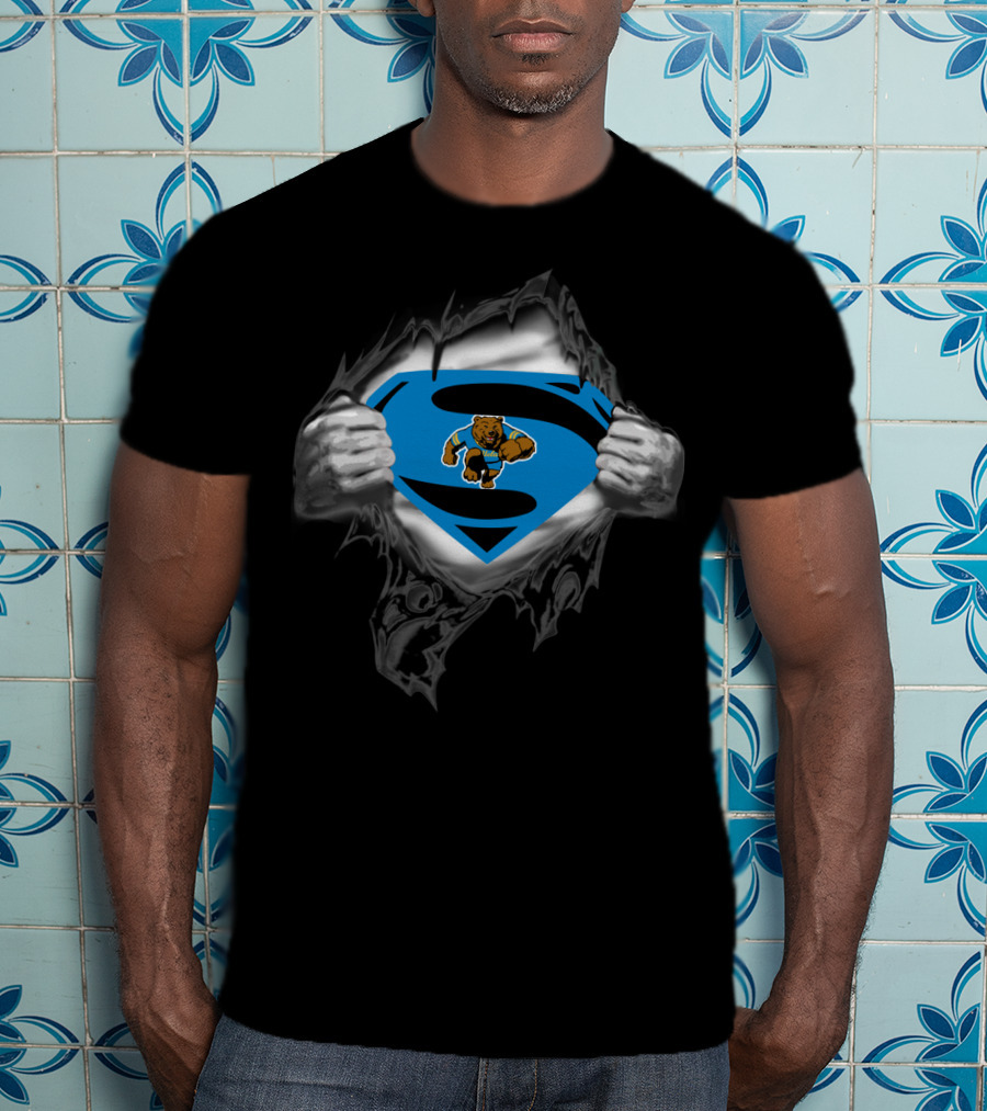 Superman Ucla Bruins Bear Logo Mashup 400 T-Shirt