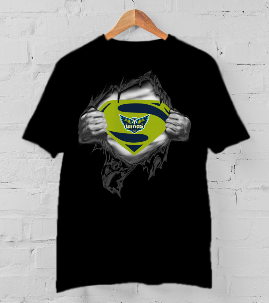 Dallas Wings Superman T-Shirt