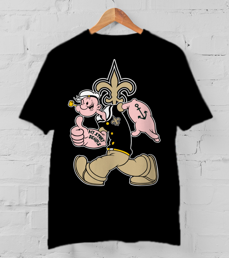 My Story Begins New Orleans Saints T-Shirt