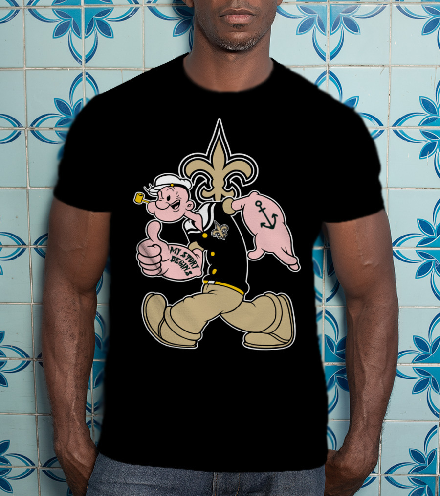 My Story Begins New Orleans Saints T-Shirt
