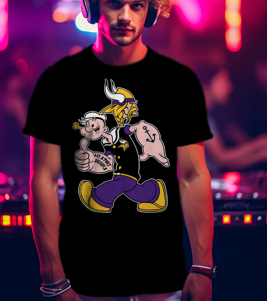 My Story Begins Minnesota Vikings T-Shirt