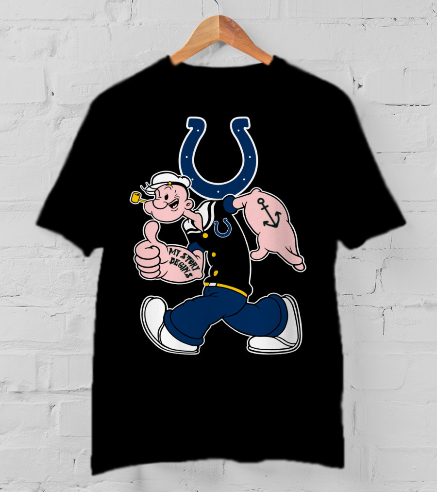 My Story Begins Indianapolis Colts T-Shirt