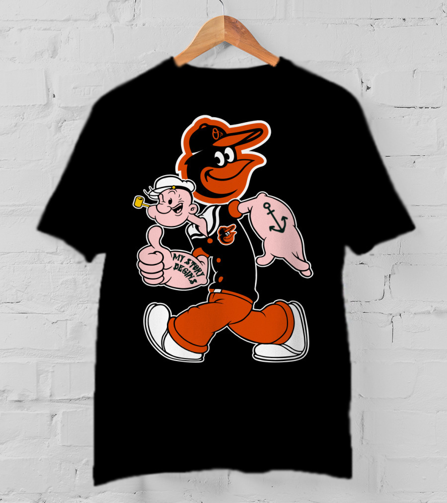 Baltimore Orioles My Story Begins Anchor T-Shirt
